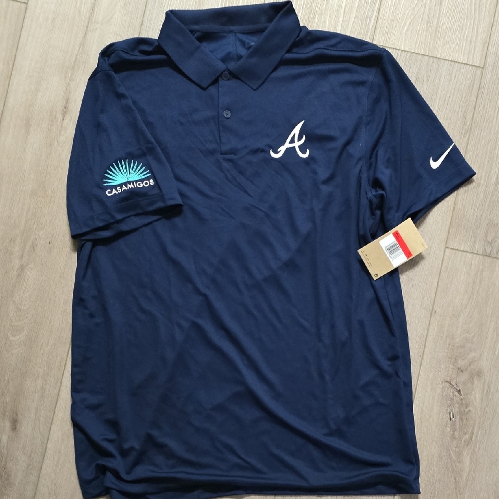 Nike Men's Dark Blue Polo Shirt